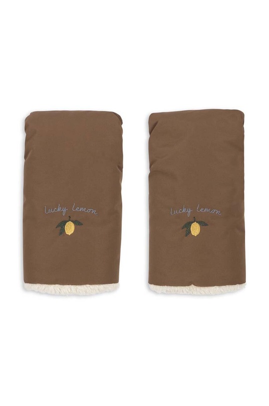 Konges Sløjd mănuși pentru cărucior NOHR STROLLER MITTENS KS101279 maro AW24