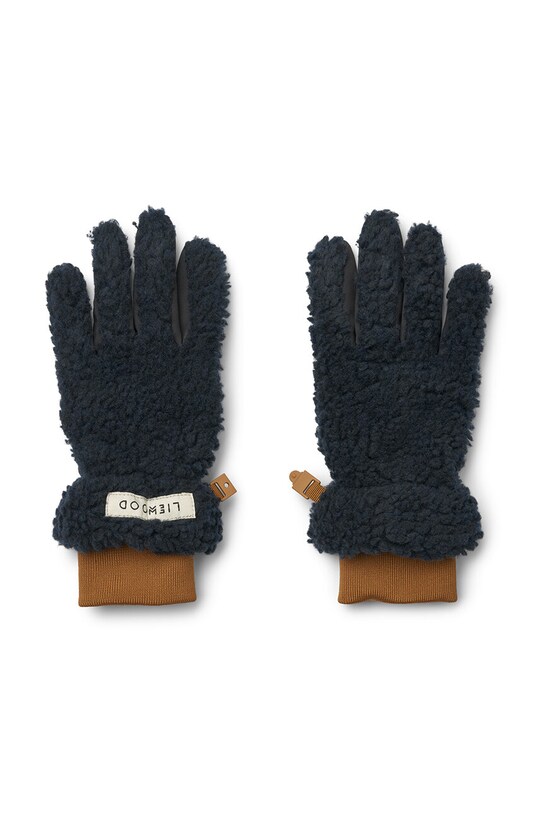 Liewood rękawiczki dziecięce Demi Pile Gloves LW19206 granatowy AW24