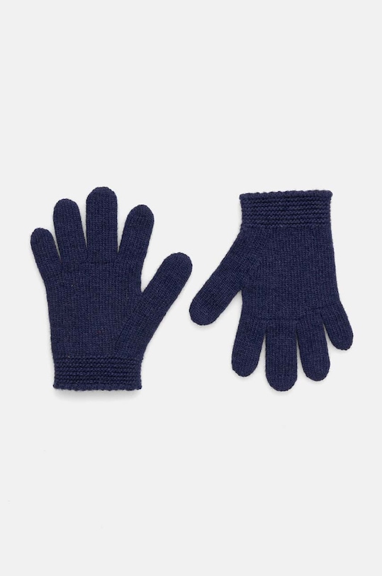 United Colors of Benetton manusi de lana pentru copii lana bleumarin 1244GG005.P.Repro.9BYH