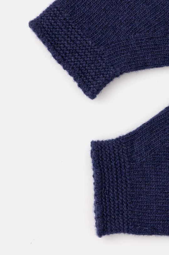 United Colors of Benetton manusi de lana pentru copii 1244GG005.P.Repro.9BYH bleumarin AW24