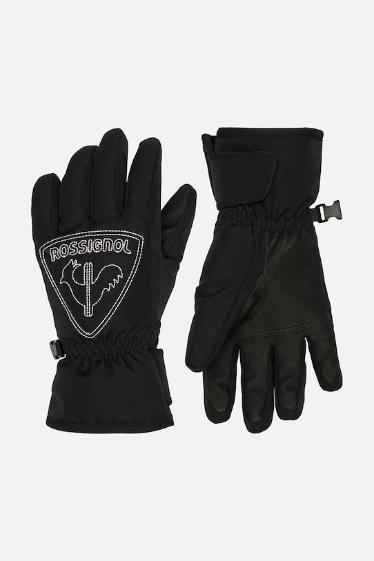Rossignol rękawice narciarskie dziecięce ROOSTER G czarny RLMYG09