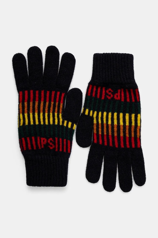 Вовняні рукавички PS Paul Smith вовна темно-синій M2A.410MK.N558