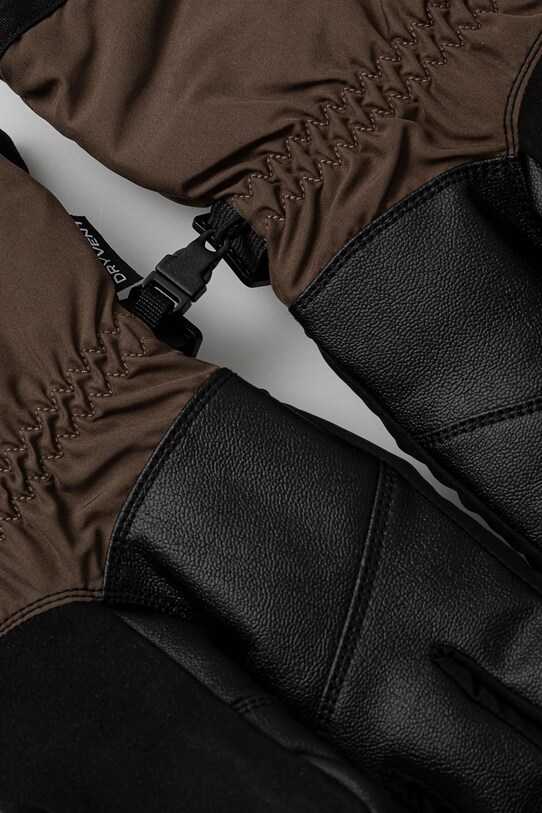 The North Face mănuși de schi Montana NF0A89QG1OI1 maro AW24