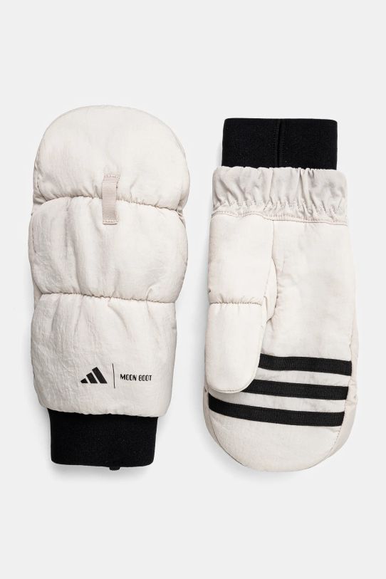 adidas gloves x Moon Boot Planet friendly beige JE1948