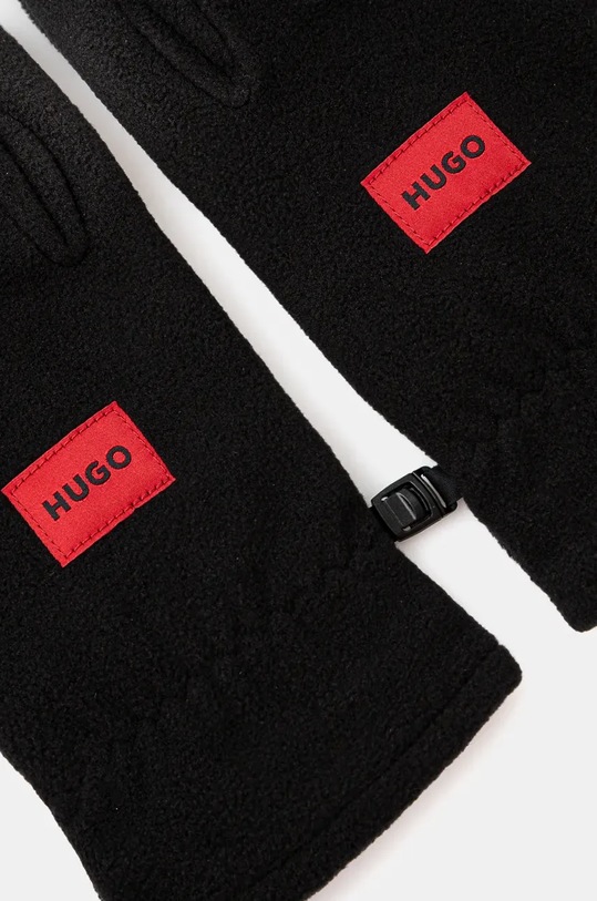 HUGO rękawiczki 50526918 czarny AW24