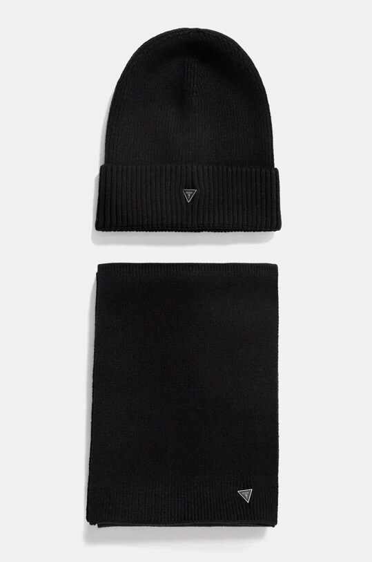 Шапка и шарф Guess остальные чёрный GFBOXM.P4401