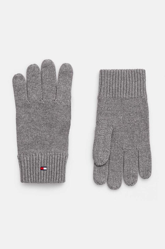 Tommy Hilfiger rękawiczki pozostałe szary AM0AM12845