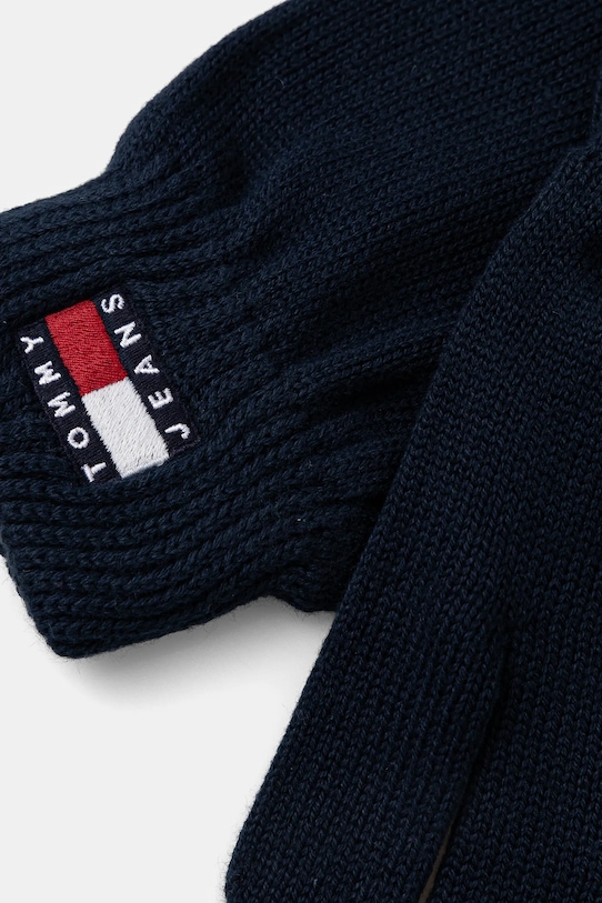 Бавовняні рукавички Tommy Jeans AM0AM13333 темно-синій AW24