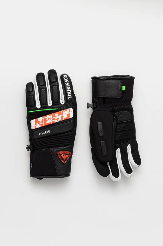 Rossignol rękawice narciarskie Hero Expert Leather IMPR sporty zimowe czarny RLNMG03