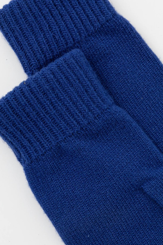 United Colors of Benetton rękawiczki wełniane 1202U0725 niebieski AW25
