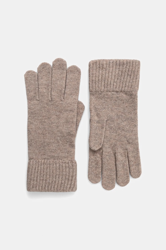 United Colors of Benetton rękawiczki wełniane beżowy 1202U0725