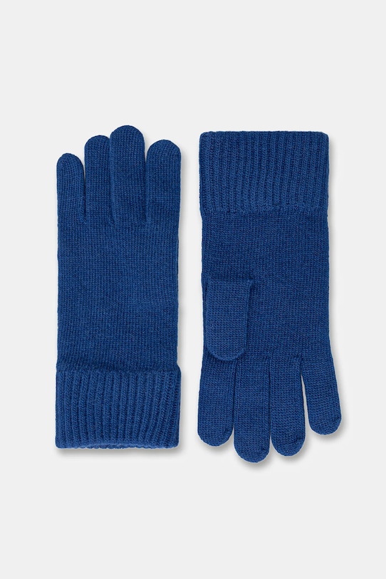 United Colors of Benetton rękawiczki wełniane niebieski 1202U0725