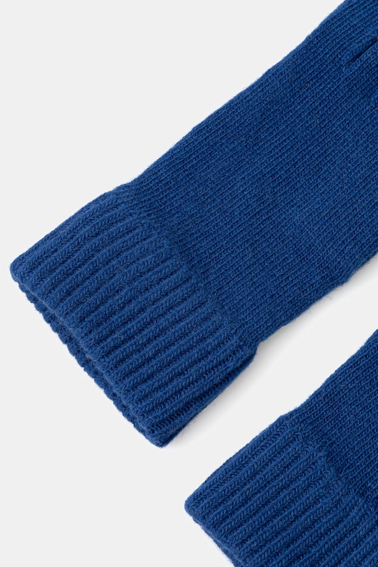 United Colors of Benetton rękawiczki wełniane 1202U0725 niebieski AW25
