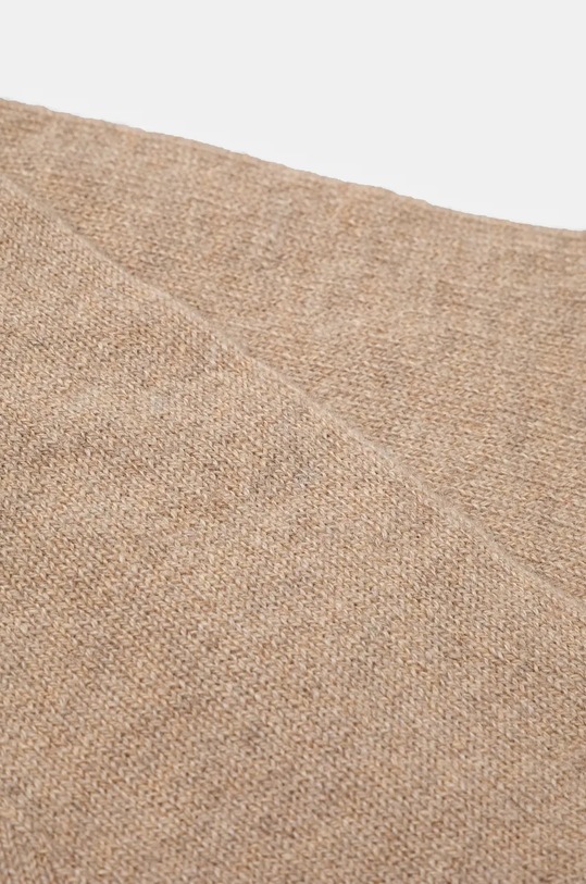 United Colors of Benetton rękawiczki kaszmirowe 1033DG00D beżowy AW24