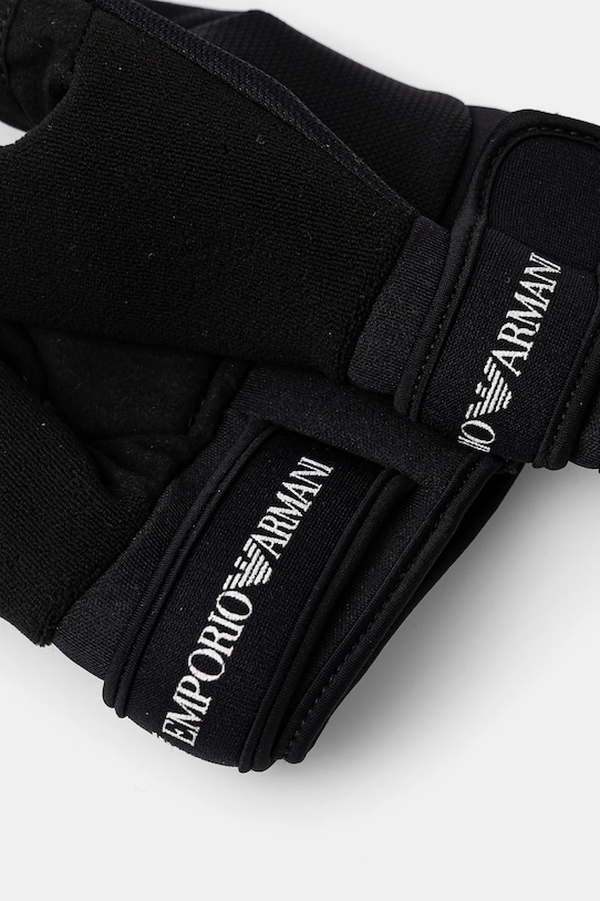 EA7 Emporio Armani rękawiczki AF12107.7X000011.UC001 czarny AW24