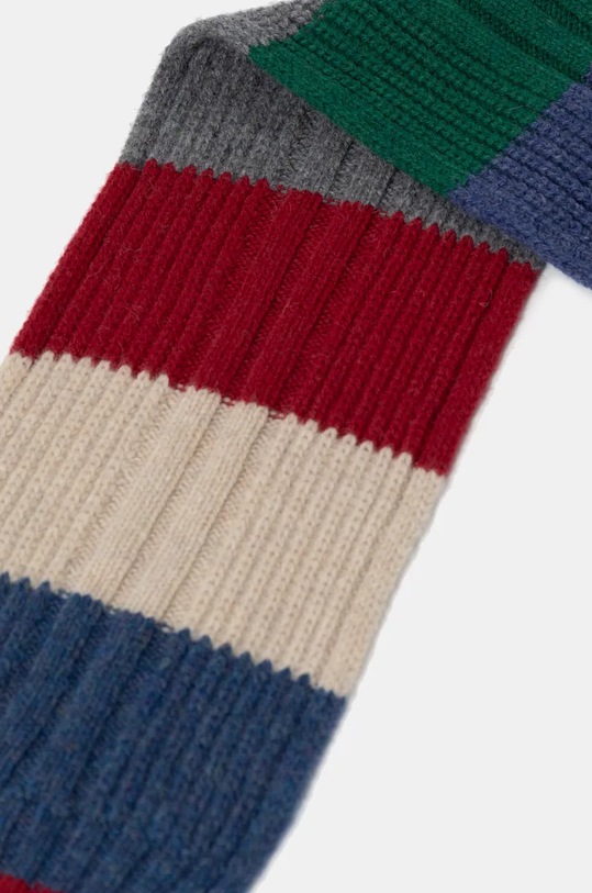 Vlněná šála United Colors of Benetton 123MKU00P zelená AW24