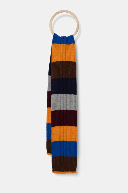 United Colors of Benetton esarfa de lana cu modele multicolor 123MKU00P
