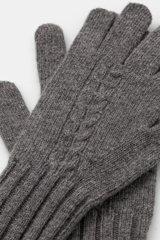 Рукавиці з додаванням вовни United Colors of Benetton 1244DG00F сірий AW25