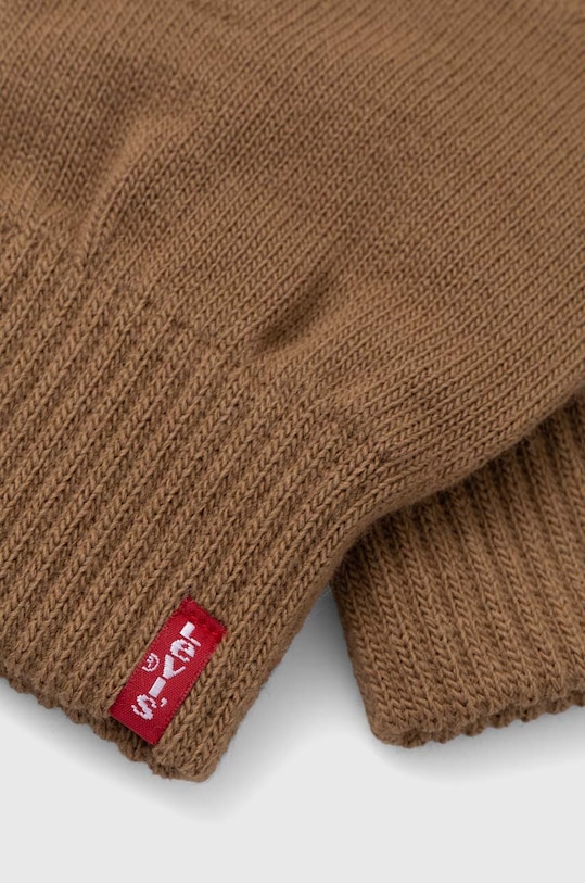 Levi's rękawiczki D7542.0012 brązowy AW24