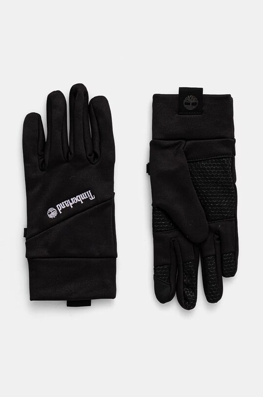 Timberland rękawiczki aplikacja czarny TB0A2NMQ0011