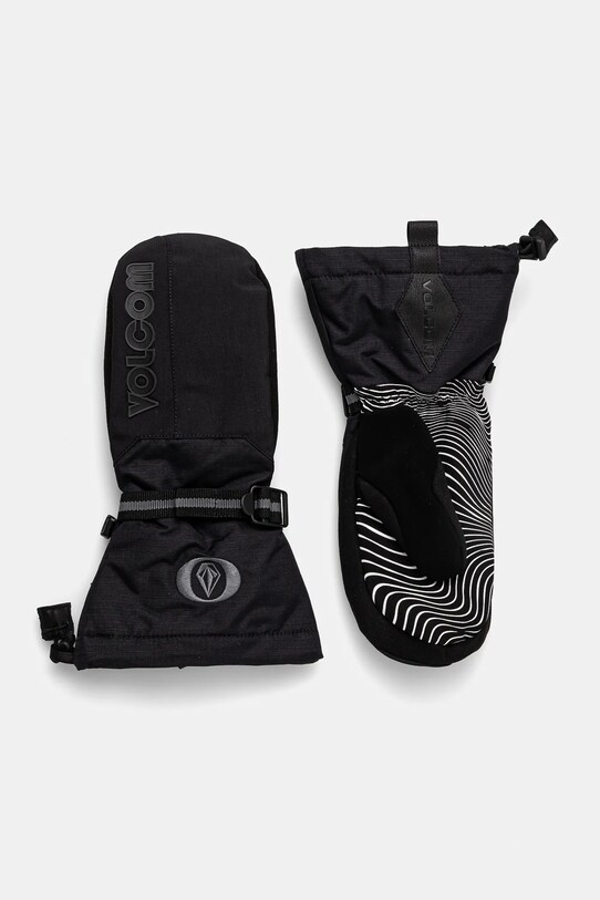 Volcom mănuși Millicent Sporturi de iarnă negru J6852506