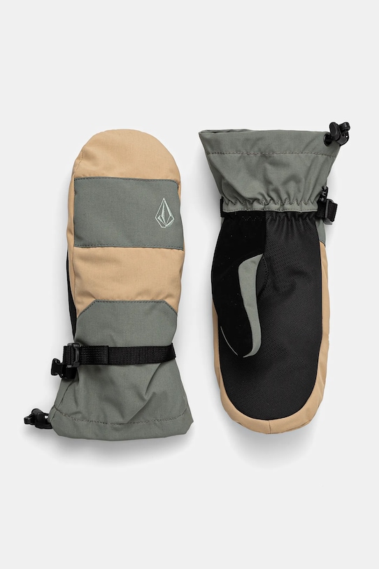 Volcom rękawice V.Snow sporty zimowe zielony K6852505