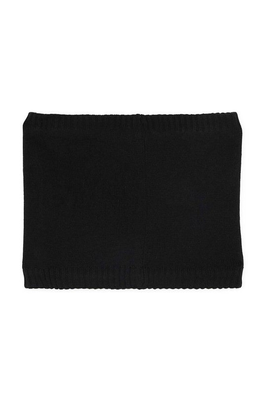 Dětský šátek s příměsí vlny BOSS J51579.54.56 černá AW24