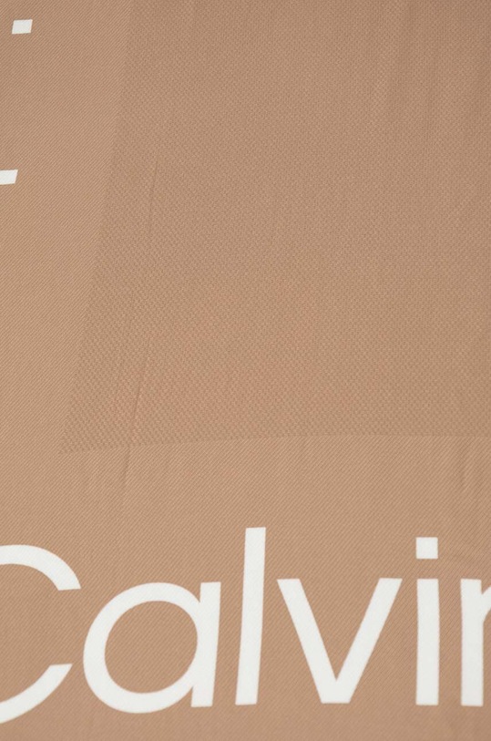 Šatka Calvin Klein K60K611739 béžová AW24