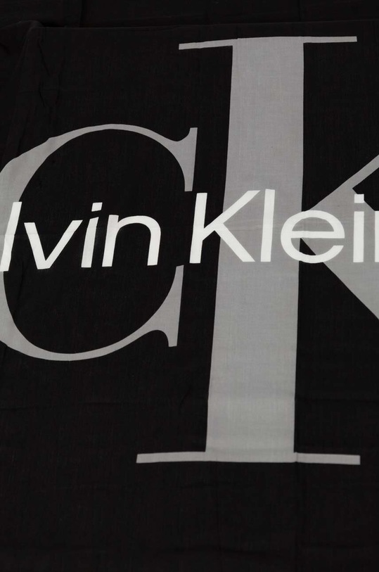 Calvin Klein Jeans eșarfă de bumbac K60K612325 negru AW24