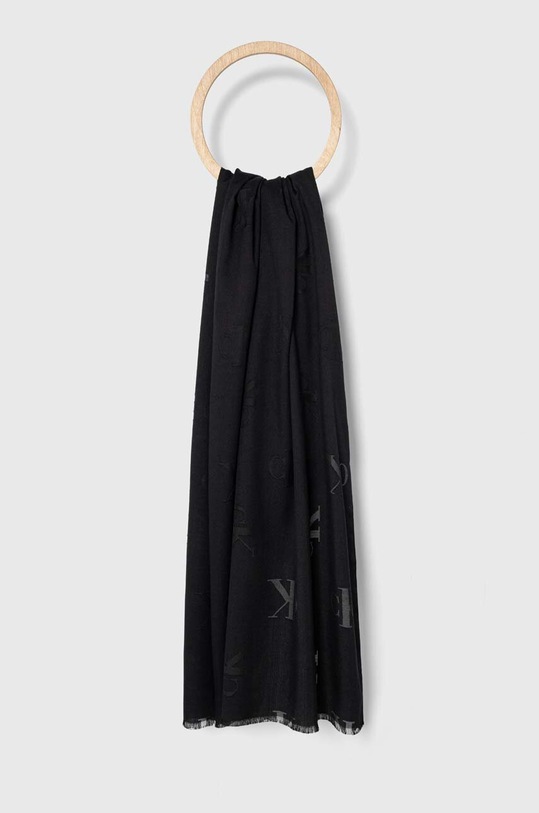 Šála Calvin Klein Jeans látka černá K60K612326
