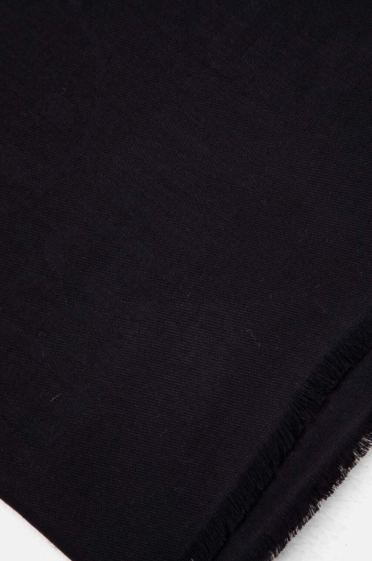 Accesorii Moschino eșarfă de lână M2943.3232 negru