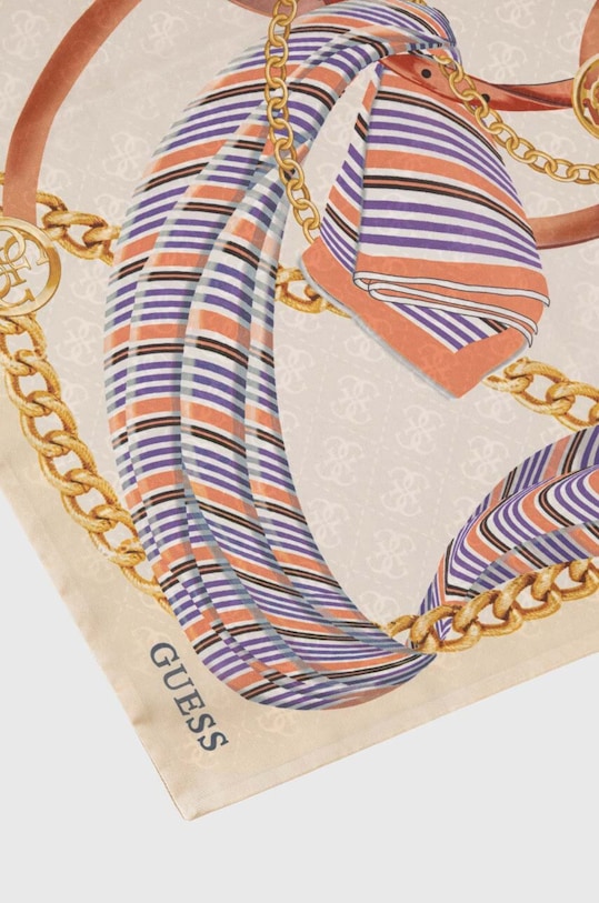 Guess apaszka AW5141.SIL70 beżowy AW24