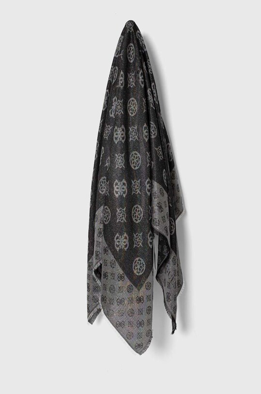 Šatka Guess KEFIAH látka čierna AW5150.VIS03