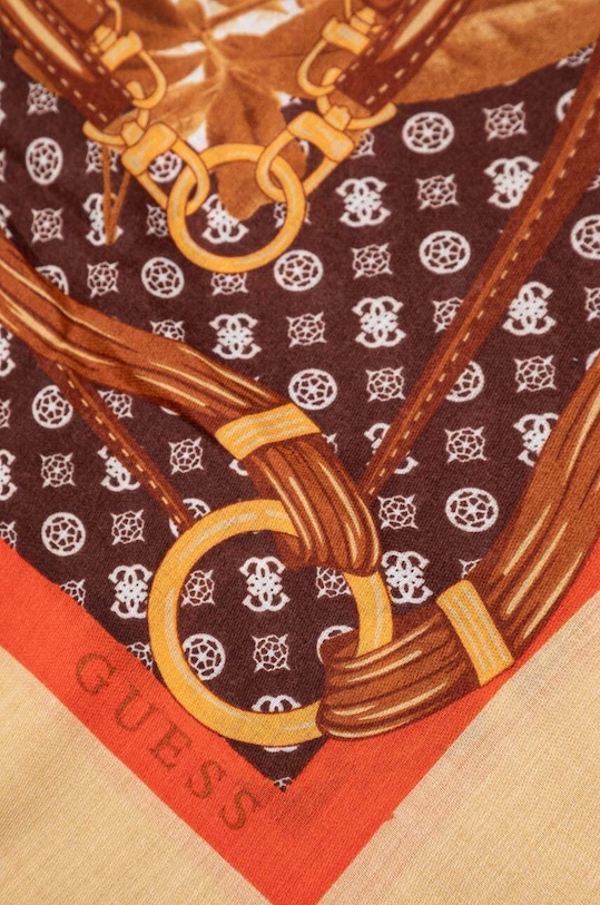 Akcesoria Guess chusta KEFIAH AW5139.POL03 brązowy