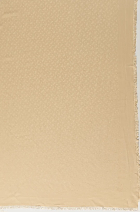 BOSS eșarfă cu amestec de lână Ledonia 50517733 galben SS26