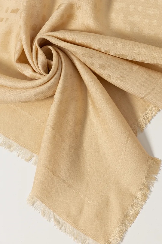 Accesorii BOSS eșarfă cu amestec de lână Ledonia 50517733 galben