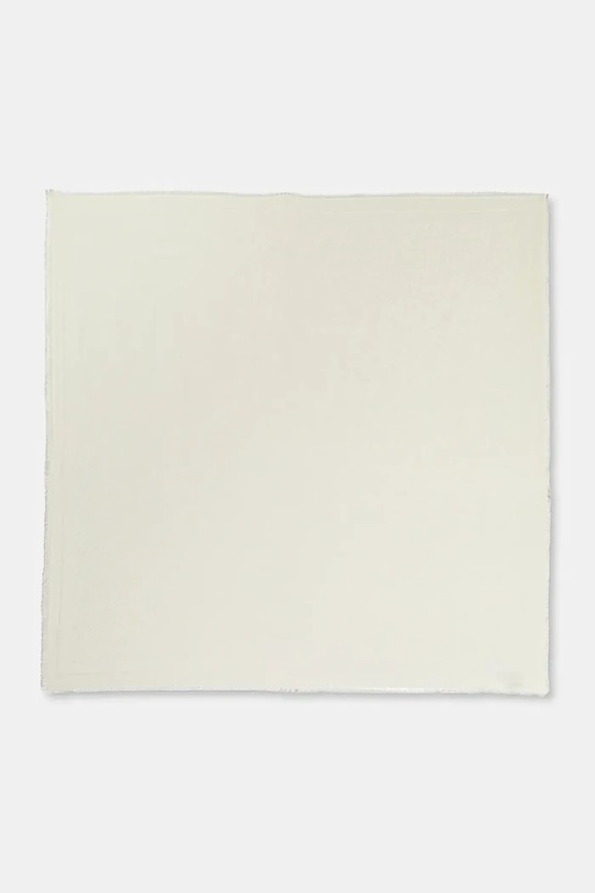 BOSS chusta z dodatkiem wełny Ledonia tkanina żółty 50517733