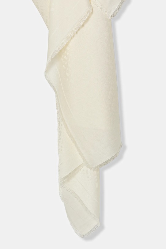 Akcesoria BOSS chusta z dodatkiem wełny Ledonia 50517733 żółty