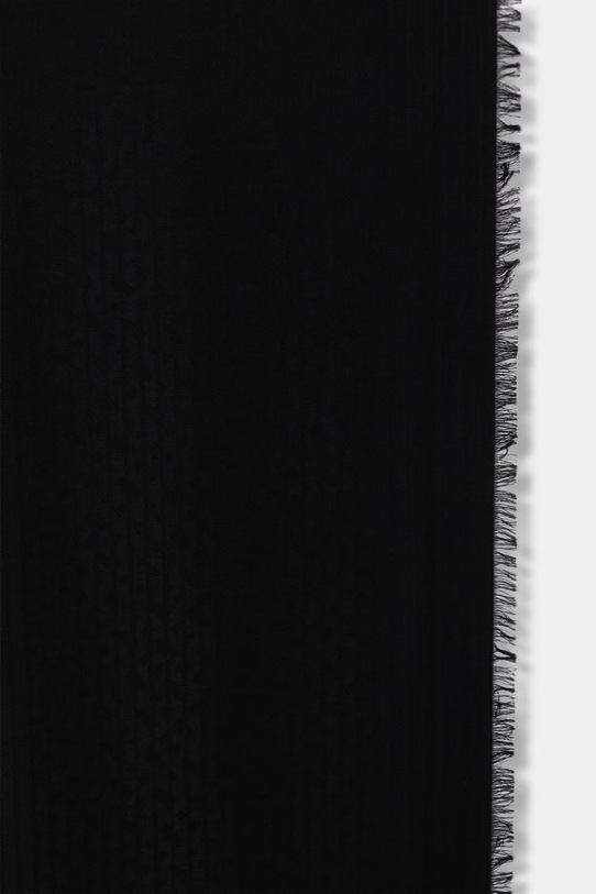 BOSS хустка жіноча з додаванням вовни Ledonia 50517733 чорний SS26