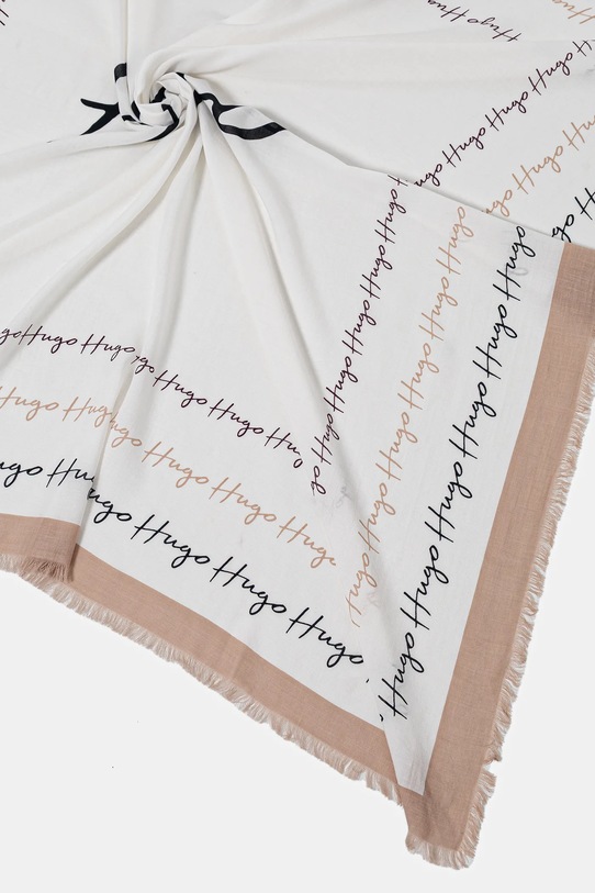 Платок HUGO Alycia 50517680 белый AW25