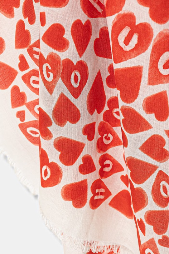 Akcesoria HUGO chusta Alycia 50517680 czerwony