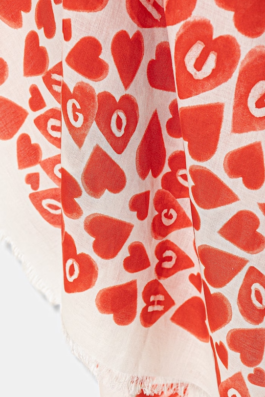 Akcesoria HUGO chusta Alycia 50517680 czerwony