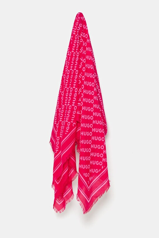 HUGO esarfa panza roz 50517680