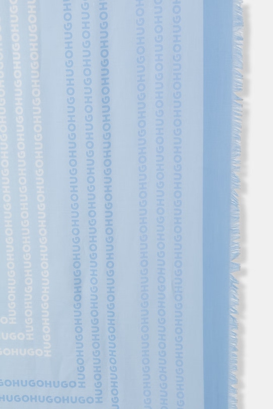 HUGO платок для женщин Alycia 50517680 голубой SS26