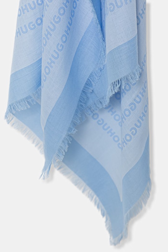 Аксесуари HUGO хустка жіноча Alycia 50517680 блакитний