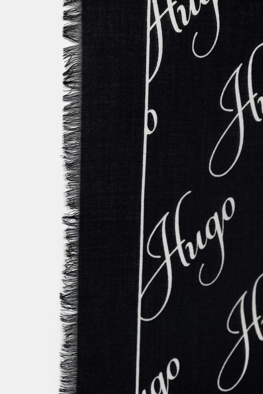 Аксесуари HUGO хустка жіноча Alycia 50517680 чорний