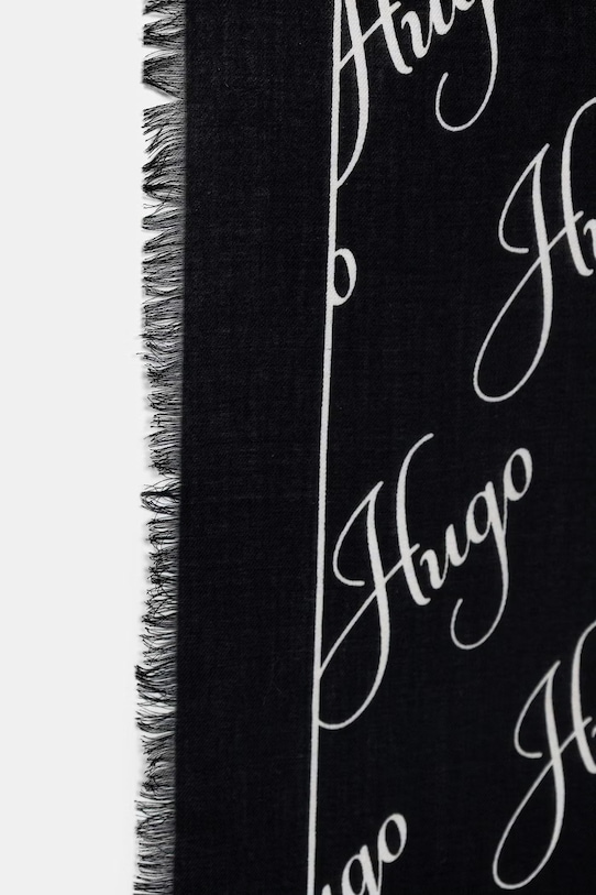 Аксессуары HUGO платок для женщин Alycia 50517680 чёрный