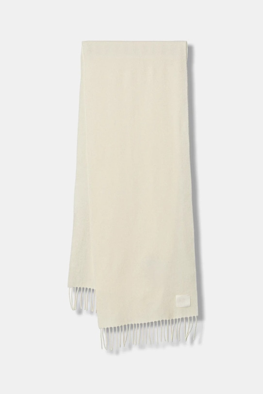 Volnen šal HUGO Bisette Tkanina bež 50517683