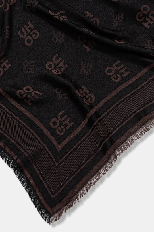 Šátek HUGO 50517684 hnědá AW25