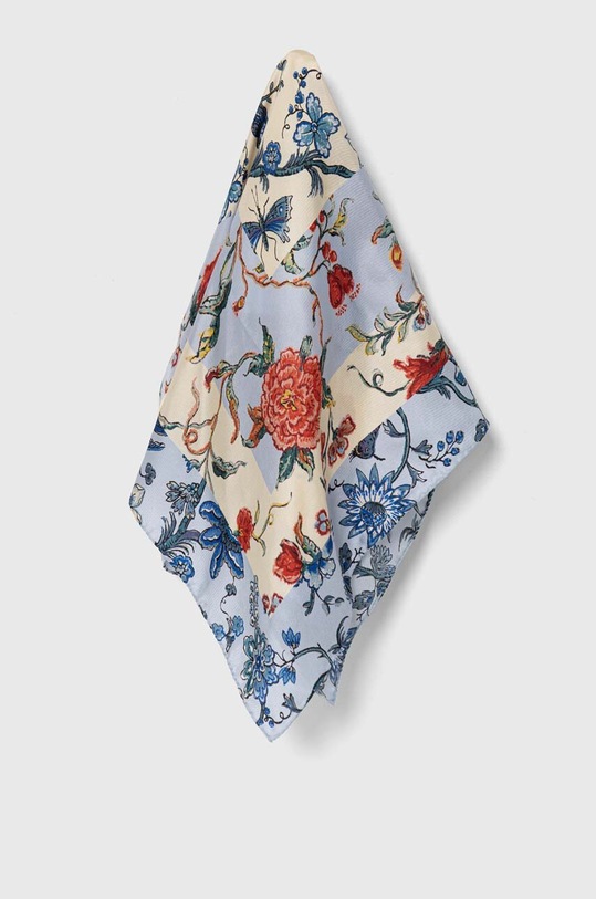 Weekend Max Mara foulard in seta tessuto blu 2425546334600